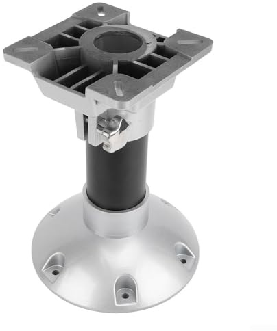 Sandyseptember Siège marin avec design amovible et hauteur de 330 mm, base en alliage d'aluminium avec six vis d'installation, convient pour les bateaux, yachts, camping-cars et salons