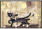 Rosina Wachtmeister Passeggiata Fußmatte 50 x 75 cm Schmutzfangmatte waschbar Katzen Eingangs-Matte bunt