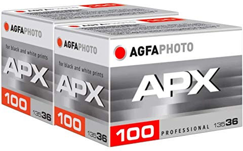 AgfaPhoto APX 100 135-36 Negativfim S/W im 2er Pack, AG6A1360-2