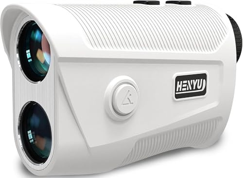 Golf Rangefinder with Slope - 1500 Yard Laser Range Finder for Golfing & Hunting, High-Precision Flag Locking Vibration, 7X Magnification, USB-C Rechargeable, Built-in Magnetic Strip