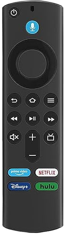 L5B83G Voice Replacement Remote Control with Voice Function (3rd Gen) - Perfectly Designed for Amazon TV Stick (2nd Gen, 3rd Gen, Lite, 4K), Fire TV Cube (1st Gen & 2nd Gen), and Amazon TV Stick (one)