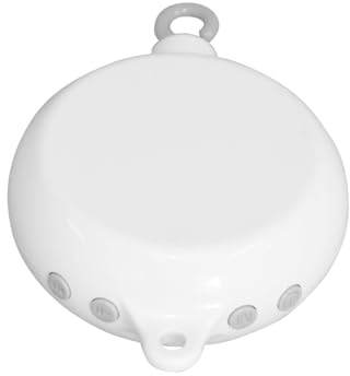 Gogogmee Boîte à Musique pour Bébé 35 Mélodies, Accessoire Lit Bébé Électrique sans Piles, Mobile Musical Blanc, Éducatif Apaisant pour Sommeil et Éveil Sensoriel