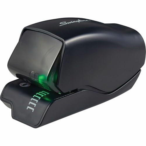 Swingline Electric Stapler, 502e Desktop, 25 Sheet Capacity, Jam Free, Black (S7050202)