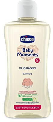 Chicco BABY SENSITIVE SKIN - BADEÖL, 200 ml, 0 Monate +
