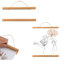 Ganci per Cornice per Poster in Legno, A3 Magnetico Poster Telaio, 31cm Cornice a Guida Magnetica in Legno per Poster, Magnetico Poster Immagini Telaio, Decorazione Magnetico Poster Telaio