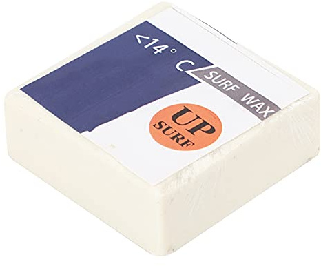 POENVFPO Cera di Cera Quadrata di Quadrata di Surf di Surf UPSurf con Crema Solare Materiale Anti -Slip per la Crema per Il Surfing Portatile Leggero Portatile 5,5x5,5x2 Cm Milk Trasparente Bianco
