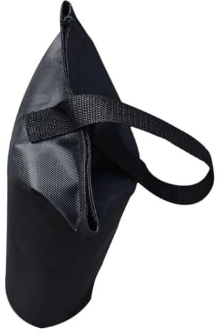 DIYEAH Bolsa de Arena a Prueba de Viento para Toldo Exterior, Plegable, Tela Oxford Resistente, Tamaño 15x40 Cm, Bolsa Contrapeso para Cenadores y Pérgolas