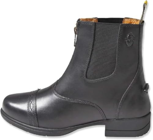 Shires Rosetta Paddock Boots - Full-Grain Leather Riding Boots with UltraFit Ankle Support & YKK Zip - Multiple Sizes 3 -