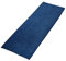 Decomira Badematte rutschfest | Als Badteppich Set kombinierbar | Badezimmer-Teppich Bad-Vorleger waschbar aus Chenille | Duschvorleger für Dusche, Badewannen, WC Deko | Blau - 50x150 cm