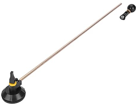 Tagliavetro a 6 Ruote, Stile Compasso Regolabile, Tagliavetro a Compasso, Ventosa, Scala a Taglio Netto, per Hobbisti e Tagliavetro Professionali (100 cm)