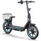 E Scooter E Roller 35 Km Reichweite Elektroroller E Tretroller Elektro Scooter mit 14-Zoll Luftreifen Elektroscooter, M5 Elite