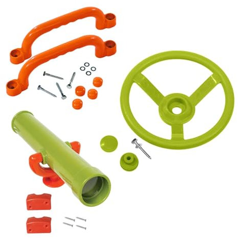 Colcolo Accessoires d'aire de jeux pour enfants, ensemble de jeu d'extérieur, cadeaux de saint-valentin, accessoires de balançoire, Vert