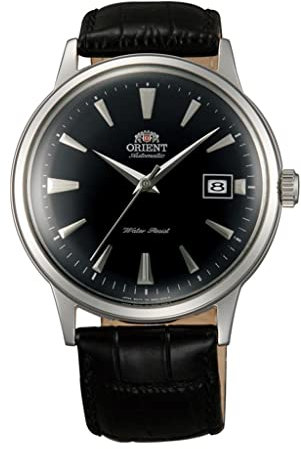 Orient Unisex Erwachsene Analog Automatik Uhr mit Leder Armband FAC00004B0