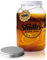 Smith's Mason Jar 1 Gallon con coperchi a vite in metallo e plastica - Vaso di vetro a bocca larga per decapaggio, conservazione degli alimenti, contenitore per biscotti e Kombucha