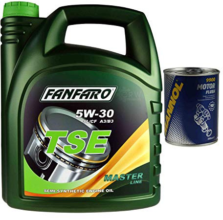 FANFARO TSE 5W-30 API SL/CF Huile moteur de rinçage moteur 5L