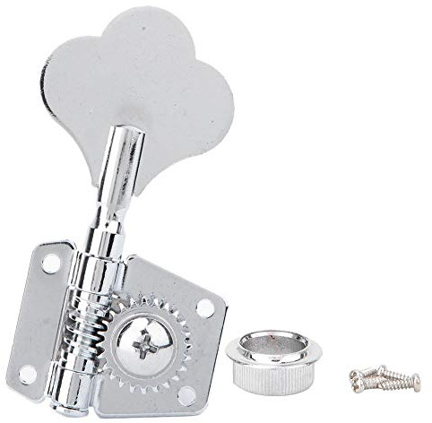 VBESTLIFE Electric Bass Tuner, Open Machine Heads String Tuning Key Bass Tuning Pegs Tuners for Electric Bass(for Right Row) Performance Accessory Musical Instrument Accessories