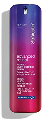 StriVectin Advanced Nächtliches Retinol-Multikorrekturserum (30ml) | Kämpft gegen Zeichen von Hautalterun, Verbessert das Aussehen von feine Linien, Falten, Hautton und Textur