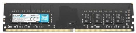 BRAINZAP 16GB DDR4 RAM DIMM PC4-2133P-UB1-11 2Rx8 2133 MHz 1.2V CL15 datorer PC Arbetsminne Unbuffered Non-ECC
