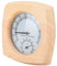 aqxreight Holz-Sauna-Thermometer, Digitales Sauna-Thermometer, Hygrometer, Luftfeuchtigkeits- und Temperaturmessgerät, Passend für Sauna, Badezimmer, Schweißstromraum