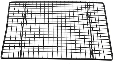 Griglia di Raffreddamento, Griglia in Filo di Acciaio Inossidabile 26 X 23 X 2,5 Cm Griglia Antiaderente Lavabile in Lavastoviglie Griglia Per Teglia da Forno con Design a Piccoli Fori Per Pane Biscot