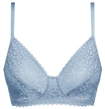 Dim Soutien-Gorge Femme Daily Dentelle | Armatures | Dentelle Florale Ajourée | Maintien et Confort