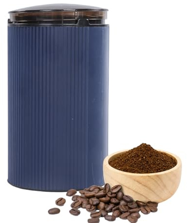 Kaffepulverkvarn,Automatisk kaffekvarn Justerbara Plug-in lågbruskvarn