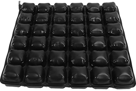 ZASCHMOY Coussin de Siège Gonflable, Airbags 3D pour Soutien du Dos et des Hanches avec Soulagement de la Pression, Chaise de Bureau, Fauteuil Roulant, Grossesse, Sciatique