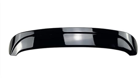 Spoiler auto Spoiler posteriore per tetto auto spoiler per bagagliaio per VW per Polo MK5 6R 6C 2009 2010 2011 2012 2013 2014 2015 2016 2017(Nero)