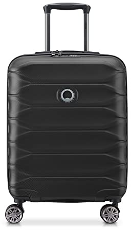 Trolley Rigido 55cm 4 Ruote Cabina Delsey Meteor Eu Nero