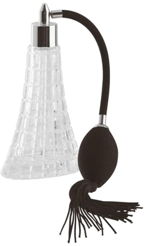 Cocktail7 - Vaporizador de 5 cl botella vacía atomizador difusor spray recargable líquido de cristal, botella Bitters esencias licor pulverizador perfume portátil retro