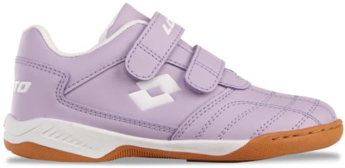Lotto Scarpe da Ginnastica Unisex per Bambini Pacer K, Bianco Lilla, 35 EU