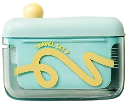 a filo interdentale dentale (10 fili di filo), dimensioni di viaggio portatili, distributore di fili interdentale, supporto ricaricabile, contenitore di stoccaggio, strumento di stoccaggio di