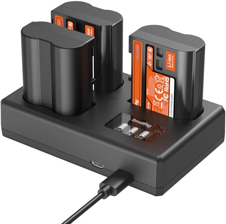 SMALLRIG Batterikit för Nikon EN-EL15c 6018 kamera