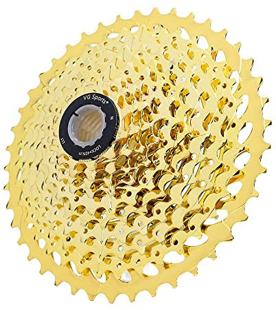 VG SPORTS 8/9/10/11 Gang Kassette 11-25T/11-28T/11-32T/11-36T/11-40T/11-42T Fahrradkassette Fit für Mountainbike/Rennrad Kassette kompatibel mit Shimano Sram