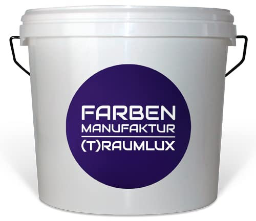 Latexfarbe Innenwandfarbe Wandfarbe Dispersionsfarbe Seiden Latex sdgl. RAL (5 Liter, RAL 5011 Stahlblau)