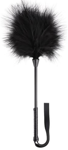 Jouets de nouveauté sexuelle chatouilleur de plumes chatouilleurs sexuels pour adultes chambre à coucher plume Teaser bâton de plume jouet de fessée plume de sexe pour jeu de rôle, taquinerie et flirt