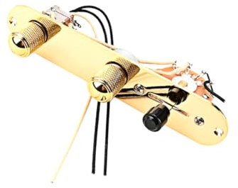 ibasenice Gitarre Anfänger 1 Set Vorgefertigte Kontrollplatte Mit Kabeln Und Metallknöpfen Für Elektrische Gitarre Gitarren Ersatzteile Und Zubehör Für Optimalen Gitarrenzubehör