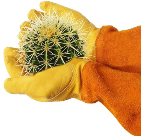 Guantes Para Jardinería 1 Par Mitones Resistentes A Perforaciones Y Con