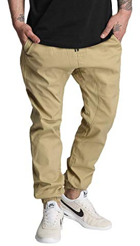 Southpole Young Men’s Big-Tall Big and Tall Basic Stretch Twill Jogger Pants Pants, Deep Khaki, 6XB
