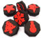 Major Brushes Large Double Sided Christmas Stamps Xmas Paint Ink - Pack of 6