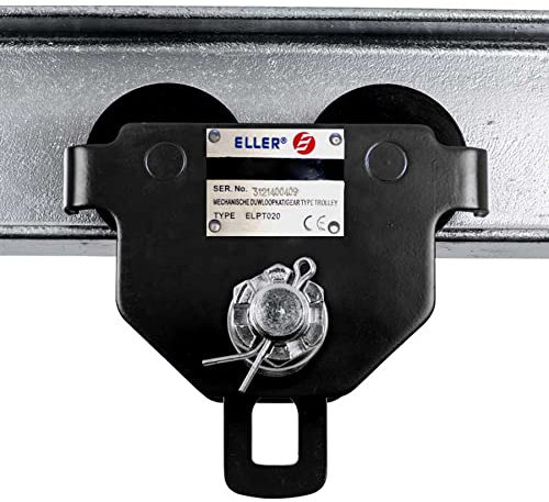 ELLER PT Rollfahrwerk Laufkatze 3t / 3000kg - Flanschbreite 100-203 mm