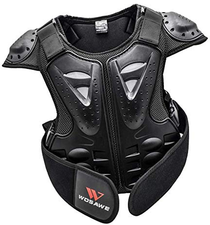 Tubayia - Chaleco de protección para Moto, para niños, Large