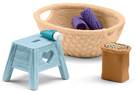 SCHLEICH 42570 Accessoires Tierpflege, für Kinder ab 5-12 Jahren, Horse Club - Zubehör