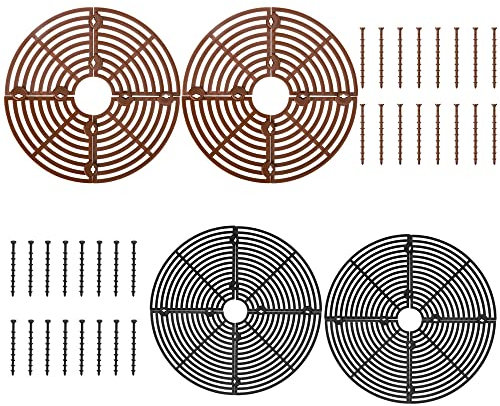4 Stück Blumentopfabdeckung Blumentopfgitter, Blumentopfabdeckung Sicherheits-Pflanzenschutz, Blumentopfgitter, Für Den Gebrauch Gespleißt, Langlebig, Bodenschutz Schützt von Haustiere und Kindern