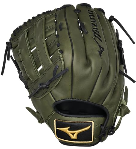 Mizuno GMVP1300PSP MVP Prime SP | Outfielder Slowpitch Handschuh | 35,6 cm | Mitteltaschen-Design | Dual H Web