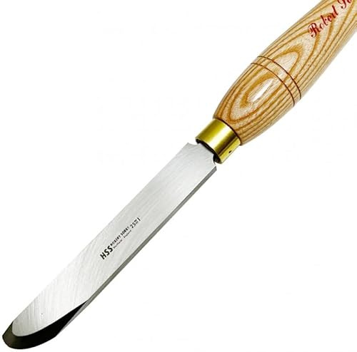 Robert Sorby B800904 Negative Rake Scraper 1 - Woodturning Chisel for Lathe