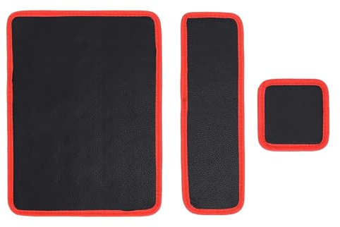 Xiuganpo 3 Alfombrillas Magnéticas para Herramientas, Alfombrillas Flexibles para Herramientas con Capa de Protección a Prueba de Arañazos y Aceite, Almohadillas Universales para