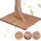 JIAJUAN Natürlich badematte holzmatte Holz Dusche Bad Matte Robust Dauerhaft rutschfest Quadrat Lattenrost Design Fußboden Matten Leicht zu Reinigen (Color : A, Size : 75x90cm)