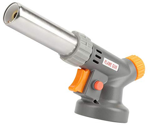 Pistola a fiamma - Pistola a fiamma per barbecue per saldatura a torcia culinaria a gas butano professionale da cucina portatile