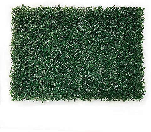EIIDJFF Siepe Artificiale Ornamentale Decorazione Recinzione a Muro Pavimento Giardino Sfondo di Nozze Decorazione Prato Erba Artificiale Pianta Prato Tappeto erboso